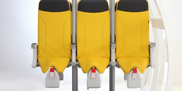 “Thanks to this seat, we are able to increase the number of passengers by 20 percent with a consequent increase in profits for airline companies,” claims the company behind the Skyrider.