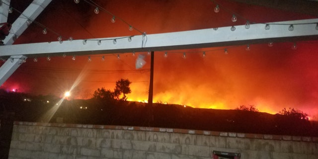 The "Creek Fire" started in Sylmar early Tuesday and grew quickly overnight.
