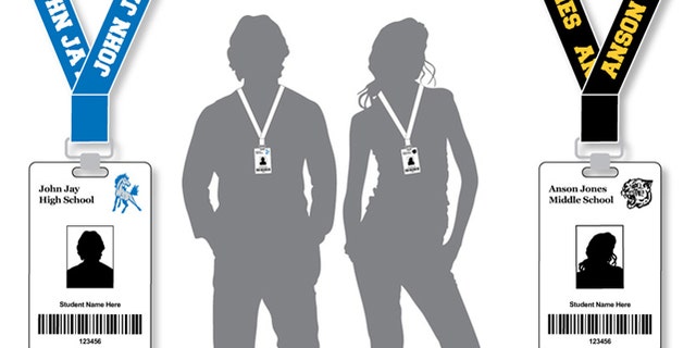 The card, which will be worn on a lanyard around each student’s neck, will transmit location information via microchip to electronic readers throughout the campuses, NISD spokesman Pascual Gonzalez told FoxNews.com. (Courtesy: NISD)