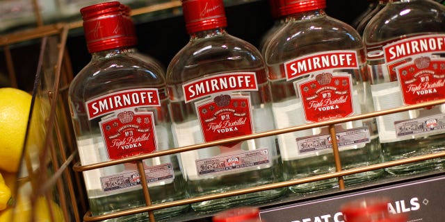 The makers of Smirnoff vodka are taking a jab at Trump.
