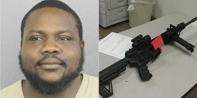 Jerron Smih, 31, of Deerfield Beach, Fla., had his AR-15 semiautomatic weapon confiscated, becoming the first person to have his guns seized under Florida's 2018