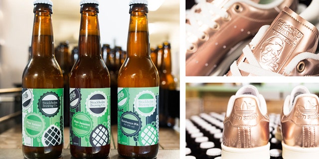 Beer inspired by sneakers inspired by beer.