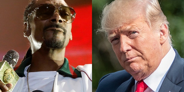 Snoop Dogg called out President Trump's supporters, including rapper Kanye West, for their support.