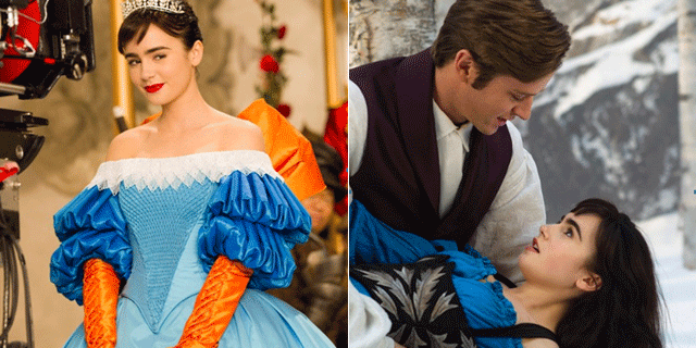 Lilly Colllins as Snow White.