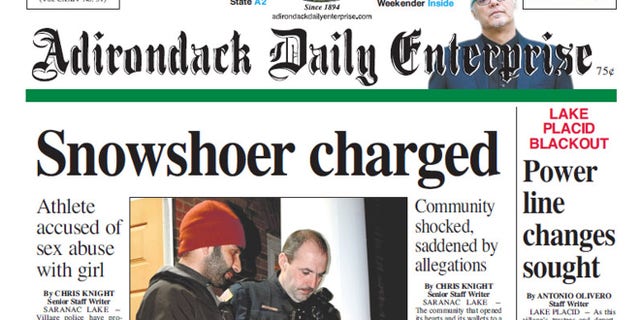 The arrest made headlines in upstate New York.
