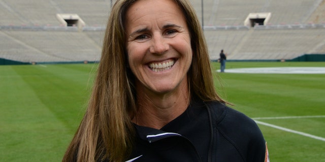 Brandi Chastain was inducted into the Bay Area Sports Hall of Fame on Monday night.