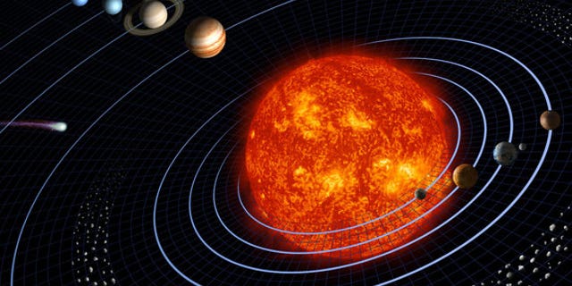 A new simulation suggests our solar system's giant planets, Jupiter and Saturn, could have played an important role in helping life get a foothold on Earth.