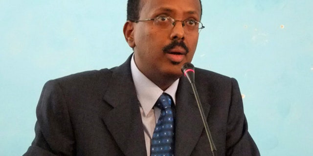 Newly elected Somalia president Mohamed Abdullahi Farmajo