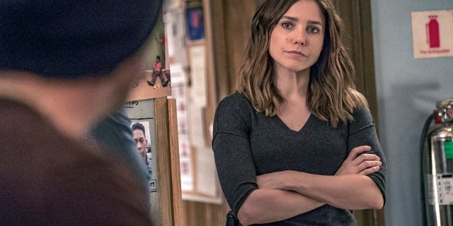 CHICAGO P.D. -- "Fagin" Episode 421 -- Pictured: Sophia Bush as Erin Lindsay.