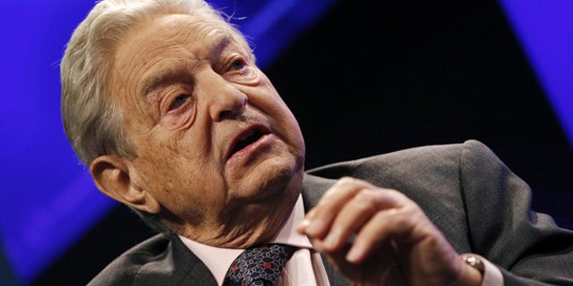 FILE: Billionaire financier George Soros speaks at a Reuters Newsmaker event in New York on Sept. 15, 2010.