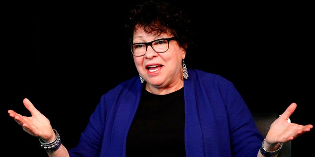 Justice Sotomayor broke her shoulder in a fall at home, the Supreme Court announced Tuesday.