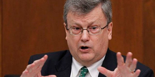 FILE: Rep. Mark Souder, R-Ind. on Capitol Hill in Washington in February 2010. (AP Photo)