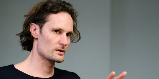 In this March 22, 2016, photo, Eric Wahlforss, the co-founder and chief technology officer of Soundcloud, talks during an interview in Los Angeles. Soundcloud is entering paid music streaming, hoping to turn its huge community of cover singers, dubstep remixers and wannabe stars into a bigger source of revenue. Soundcloud will have a staggering 125 million tracks available when the paid tier, Soundcloud Go, launches Tuesday, March 29, about four times that of other paid services. (AP Photo/Richard Vogel)