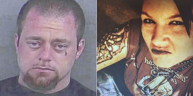 Joshua Powell, left, is accused of killing Crystal Kuykendall
