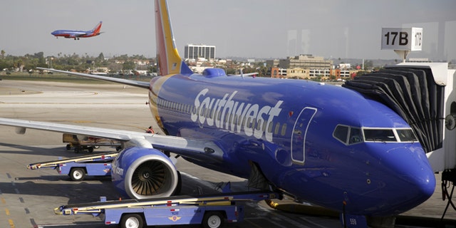 Southwest Airlines planes are seen at LAX airport in Los Angeles, California, United States