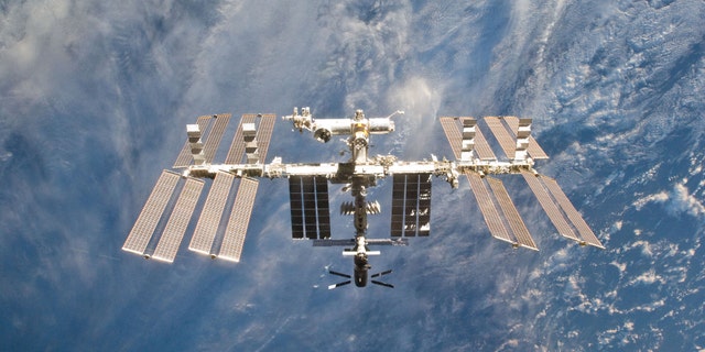 File photo - The International Space Station is seen in this view from the space shuttle Discovery after the undocking of the two spacecraft in this photo provided by NASA and taken March 7, 2011. (REUTERS/NASA/Handout)
