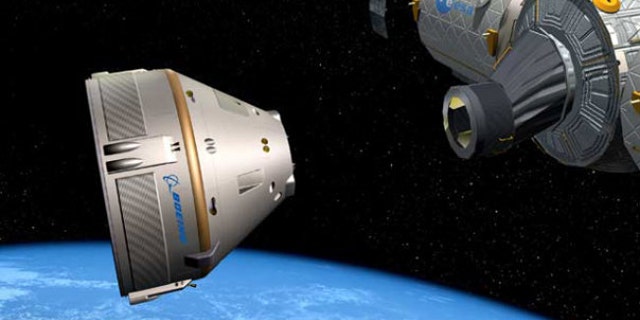 NASA could be supportive of commercial private spacecraft that transport clients into space such as this capsule designed by Boeing.
