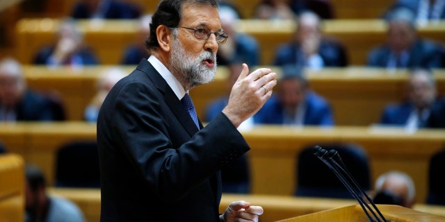 Spanish Prime Minister Mariano Rajoy received permission from the Senate of Spain to dissolve Catalonia's parliament and fire the government.
