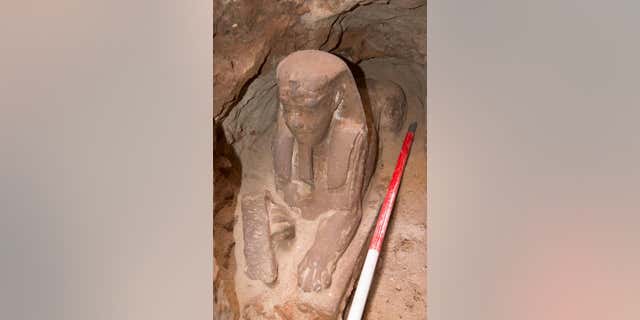 The sphinx statue discovered at the Kom Ombo temple (Egyptian Ministry of Antiquities)