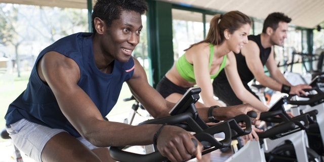 The National Institutes of Health says 75 minutes of vigorous-intensity aerobic activity each week is the minimum time it recommends for healthy adults. Lower intensity workouts will require at least 150 minutes per week.