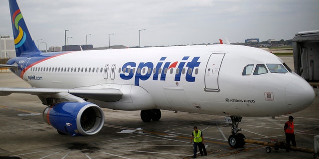 A Spirit Airlines flight leaving Las Vegas this weekend was delayed after a male passenger reportedly got naked while boarding and approached a flight attendant.