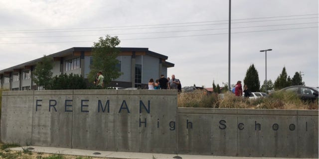 One person was killed and three injured after a gunman opened fire at a high school near Spokane, Washington on Wednesday.