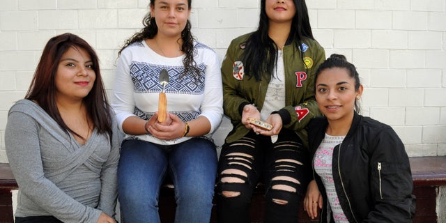 Tania Yolotzin, Andrea Moreno, Maria Caudillo and Cinthia Padilla.