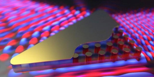 In a new study, researchers were able to bend and "squeeze" light. This light-warping technology could drive the development of light-based microchips for quantum computers.