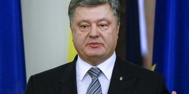 Ukraine's President Petro Poroshenko