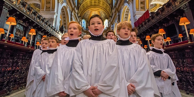 The boy choristers of St. Paul’s Cathedral will be performing Monday at the National World War II Museum in New Orleans to commemorate the 60th anniversary of the American Memorial Chapel in London.