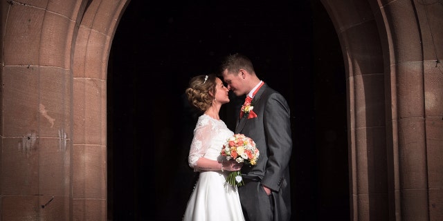 "I was chuckling that much inside that my stomach was hurting,” the bride told the BBC.