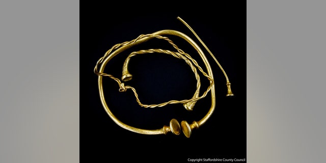 The Leek Frith Torcs (Staffordshire County Council).