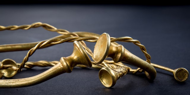 The Leek Frith Torcs (Staffordshire County Council).