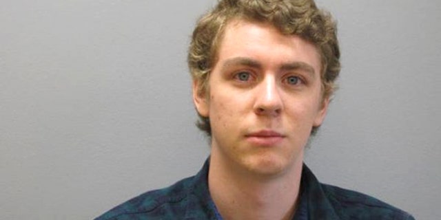 This Tuesday, Sept. 6, 2016 released by the Greene County Sheriff's Office, photo shows Brock Turner at the Greene County Sheriff's Office in Xenia, Ohio.