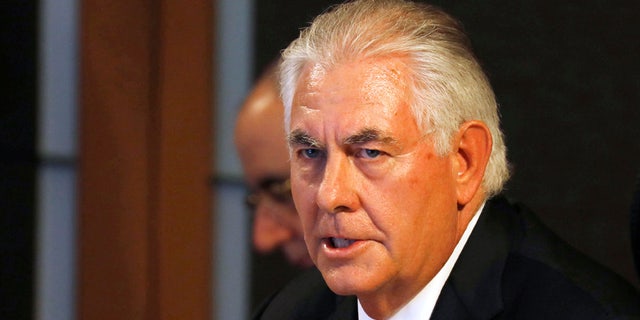 U.S. State Secretary Rex Tillerson.