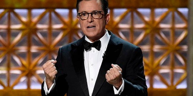 Stephen Colbert has increased his ratings for his late show.