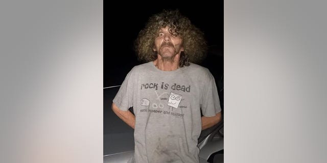 Steven Holley, 55, peed on a deputy in California while being arrested for drug possession.