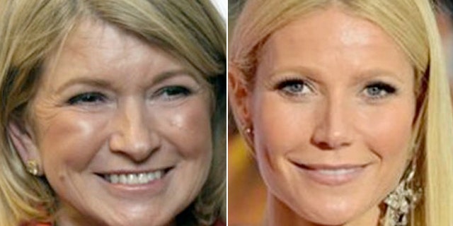 Martha Stewart, 72, said Gwyneth Paltrow, 41, with her popular GOOP website and best selling cookbook, is just walking in her footsteps.