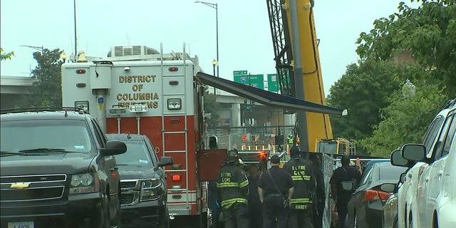 The 74-year-old man was found alive in a second-floor apartment five days after the fire.