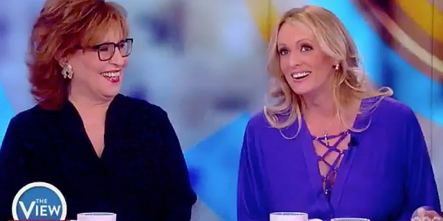 “The View” co-host Joy Behar chatted up adult film star Stormy Daniels on the Disney-owned ABC News talk show.
