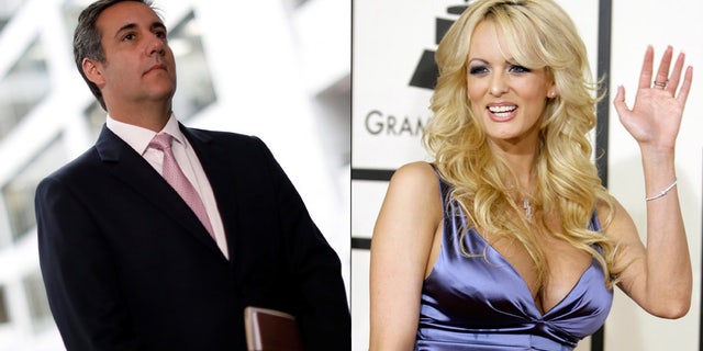 Both Michael Cohen and Stormy Daniels denied reports of a 'hush money' payoff in January 2018. 