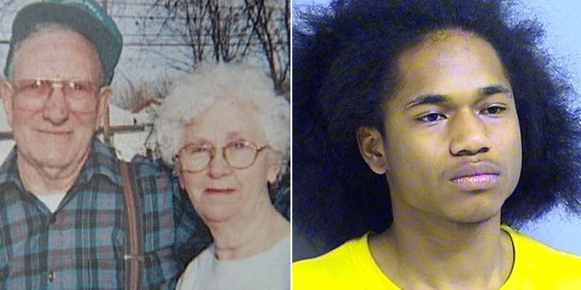 Bob and Nancy Strait, left, have died after an alleged home invasion by Tyrone Woodfork, right.