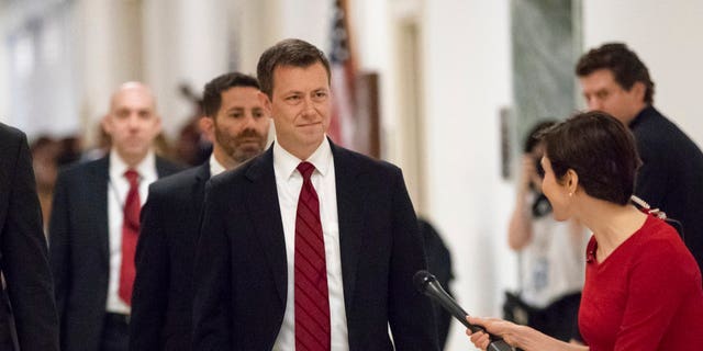Former FBI Agent Peter Strzok is a "lowlife," Trump said Sunday, adding that President Obama likely was aware of his activities.