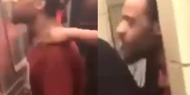Police said the assault took place after the conductor announced the train would be going express.