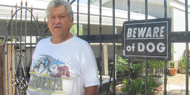 Armando Martinez has found illegal immigrants hiding on his property - despite a fence of his own.