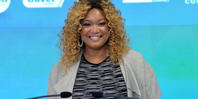 NEW YORK, NY - JUNE 02: Food Network personality Sunny Anderson rings the NASDAQ Opening Bell at NASDAQ on June 2, 2016 in New York City. (Photo by Slaven Vlasic/Getty Images)