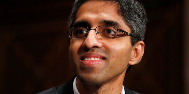 FILE - In this Feb. 4, 2014, photo, U.S. Surgeon General appointee Vivek Murthy appears on Capitol Hill in Washington.