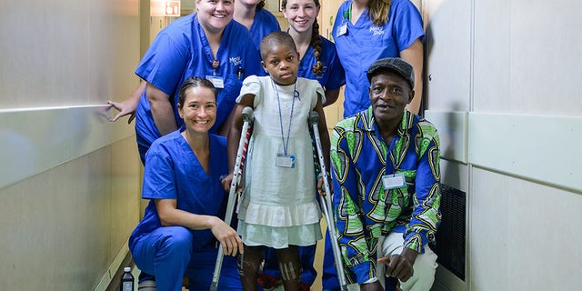 Following five months of rehab, Justine returned home completely transformed.