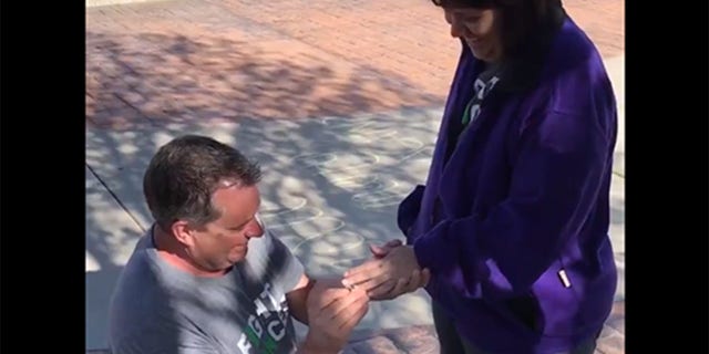 Greg Madson's wife Sherri may only have months to live, so he decided it was time he gave her the proposal he's always wanted to.