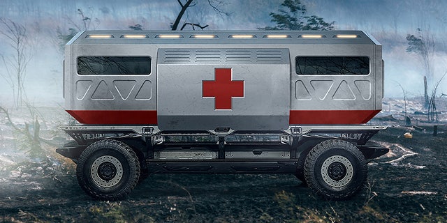 SURUS can be transformed for different tasks using modular containers.